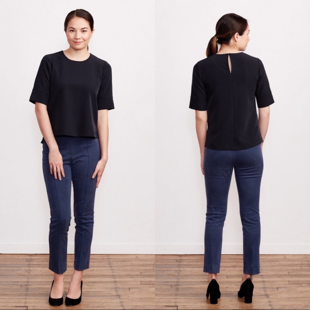 BNWT Brass Clothing Nonstop Top, Black, Small